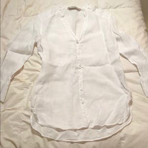 Linen Zara Basic Blouse